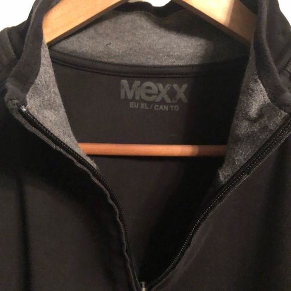 MEXX Quarter Zip Military Style Long Sleeve Shirt with‎ Epaulettes - Size… - Picture 7 of 7